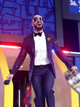 Seth Rollins 2025 NFL Draft Blue Blazer